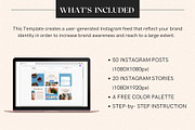 Baby Blue Instagram Templates, a Social Media Template by DesignbySamVN (Thumbnail 4 of 10)
