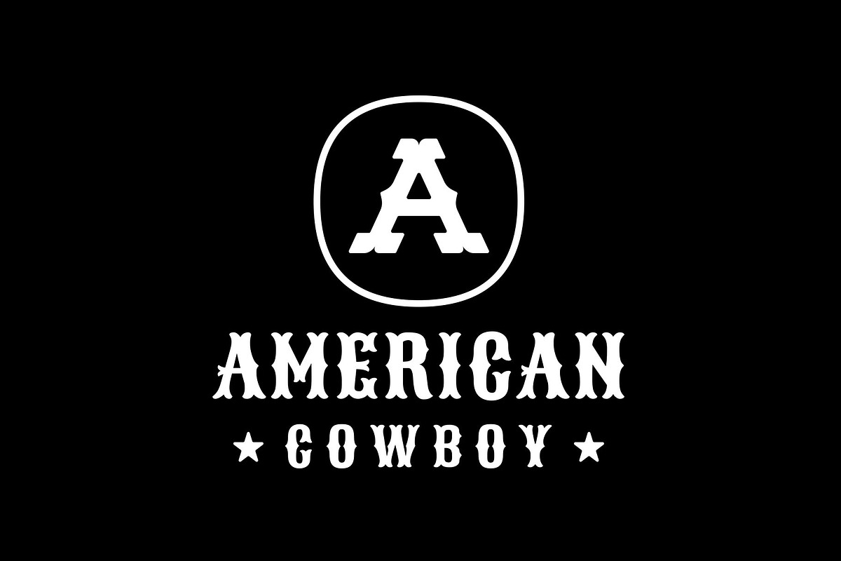 Letter A Western American Old West, a Branding & Logo Template by Buqancreative (Photo 4 of 4)