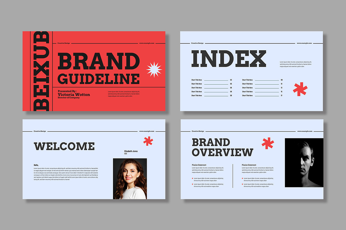 Creative And Bold Brand Guideline preview 2