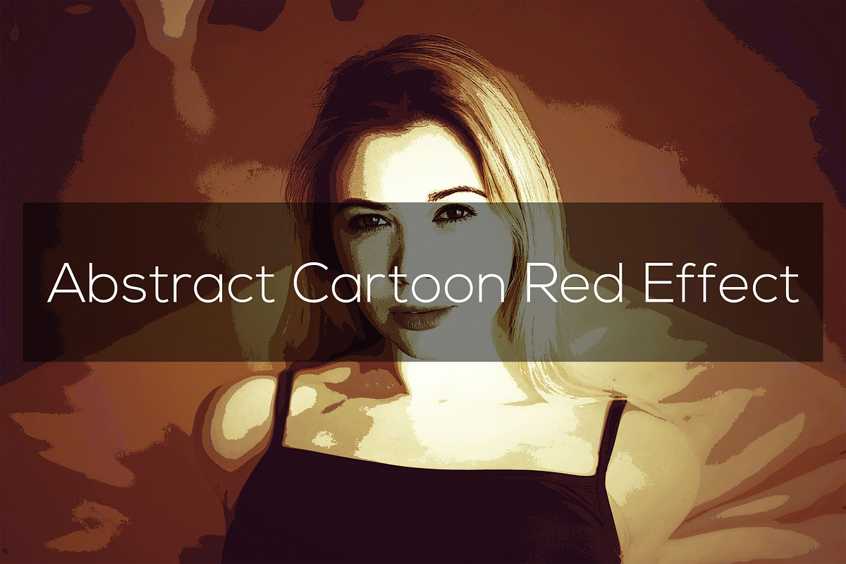 Abstract Cartoon Red Effect, an Action Add-On by The_DrX (Photo 1 of 8)