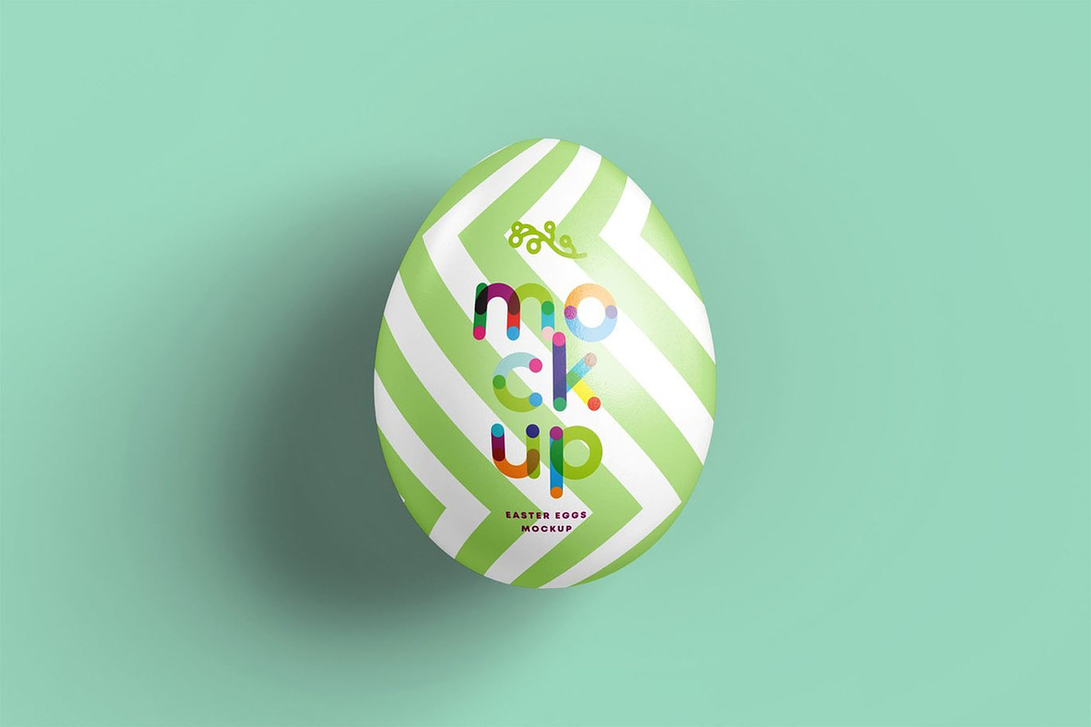 Easter Eggs Mock-up, a Product Mockup by Se٧enStudio (Photo 4 of 11)