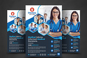 Health & Medical Doctors Flyer, a Flyer Template by AfzaalGraphics (Thumbnail 1 of 4)