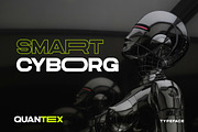 Quantex - Futuristic Font, a Sans Serif Font by Flawless And Co (Thumbnail 2 of 10)
