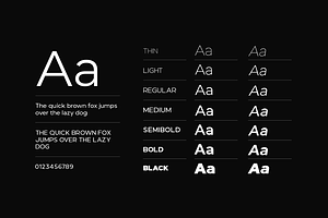 OPTIKA - Minimalist Font Family