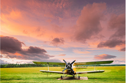 Old Retro Plane Aircraft Aeroplane, a Transportation Photo by Our Amazing World