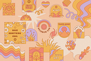 Line art - vector design elements, a Background Graphic by venimo (Thumbnail 2 of 5)
