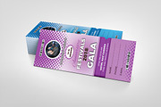 Concert Event Ticket Template, a Card Template by BrandlyTemplate (Thumbnail 2 of 3)