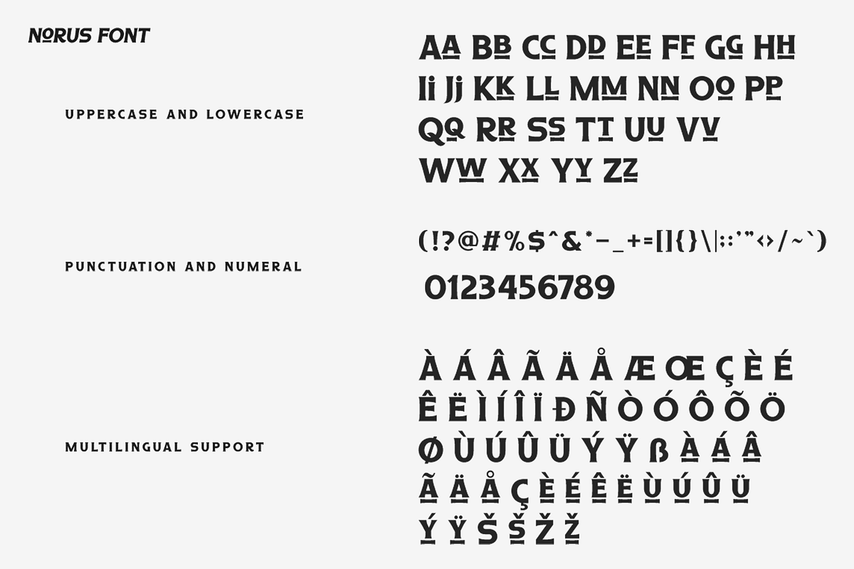 Norus - Classy Sans Serif Font, a Sans Serif Font by overlaytemplates (Photo 5 of 5)