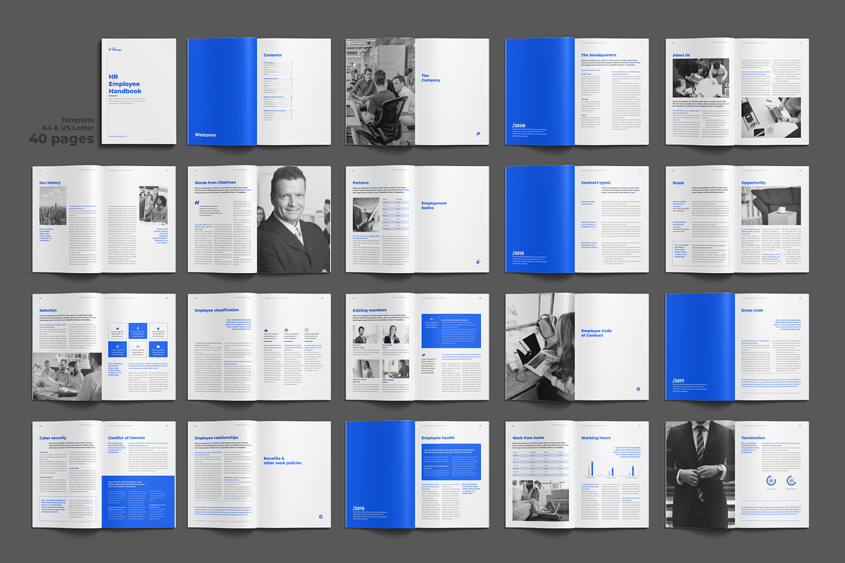 HR / Employee Handbook, a Templates & Theme by StockInDesign (Photo 9 of 9)