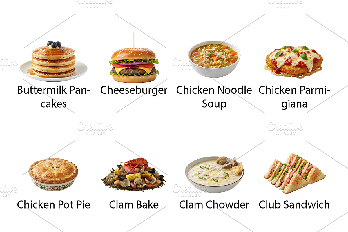 British, Irish & Western Food - PNG, a Food Illustration by Nurlan's shop (Photo 3 of 8)