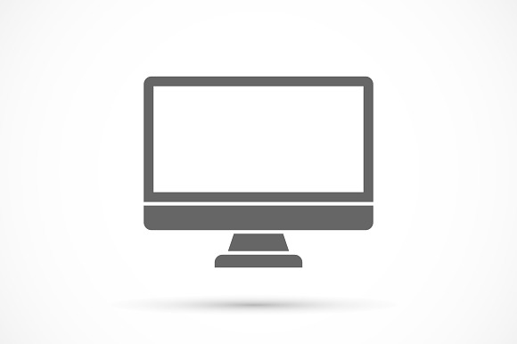 Computer Monitor Icon