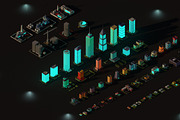 Cartoon Low Poly Night City Pack, an Architecture 3D Model by Anton Moek (Thumbnail 1 of 12)