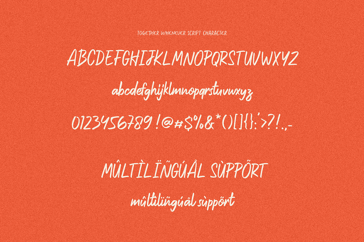 Together Whenever Font Duo, a Script Font by Invasi Studio (Photo 7 of 11)