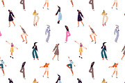 People dance set + seamless patterns, a Person Illustration by PaperTrident (Thumbnail 8 of 8)