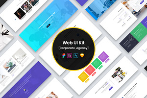 Corporate Agency Web UI Kit