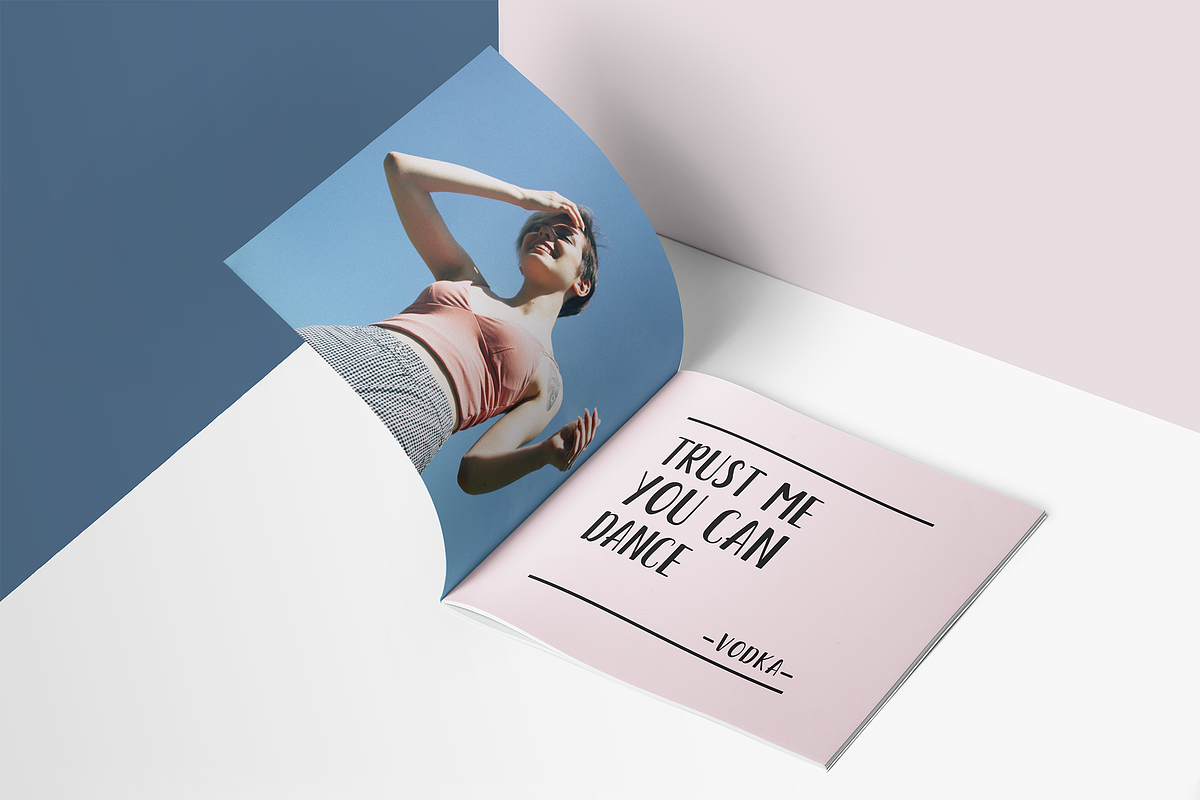 Austra Uppercase Font preview 3