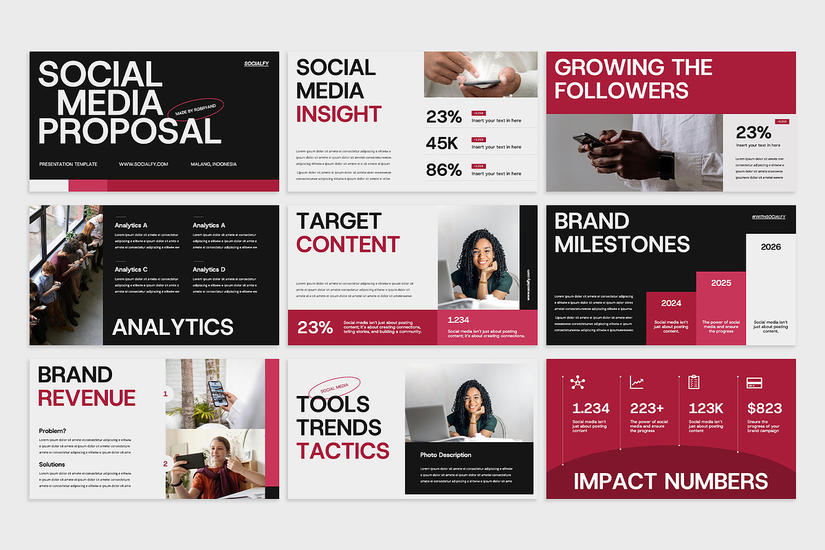 Social Media Proposal Keynote preview 2
