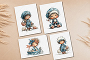 Whimsical Nautical Nursery Baby PNG, a Seasonal Illustration by Canvas Craft (Thumbnail 9 of 10)