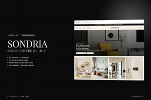 Sondria Shopify Theme, a Shopify Template by Ibnul Jaif Farabi