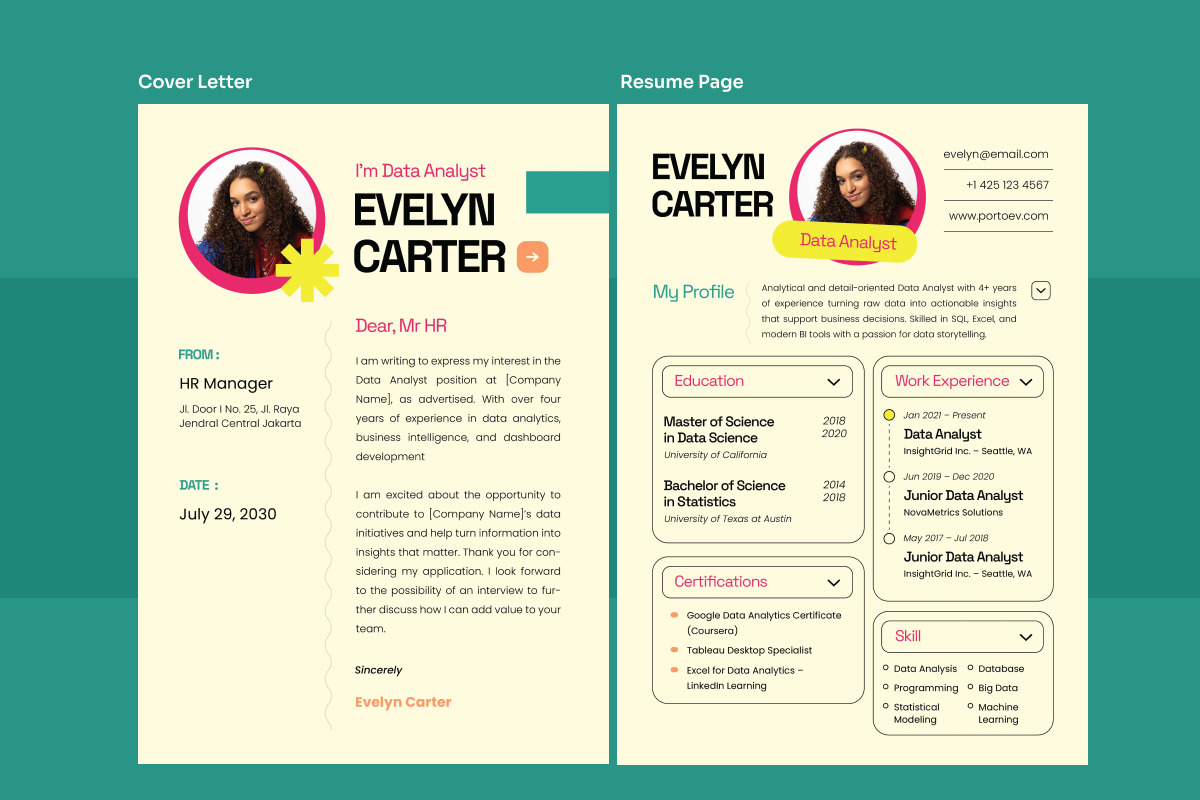 Digital CV for Software & Tech Jobs preview 2