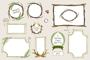 The Mountain Lodge Frames, an Illustration by KLUGE+CO (Thumbnail 2 of 3)