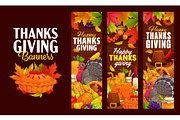 Happy Thanksgiving Day, a Seasonal Illustration by Seavector Studio (Thumbnail 1 of 3)