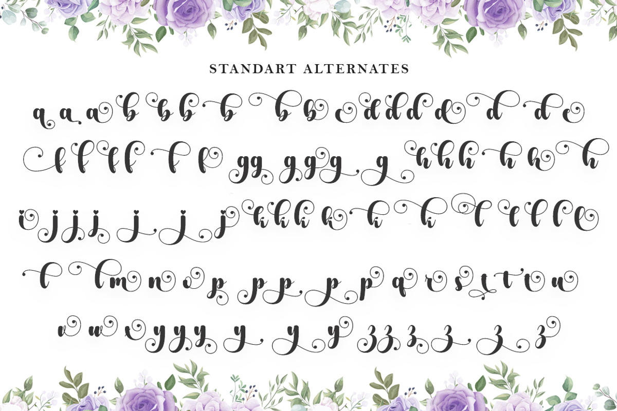 Gheysha, a Script Font by IM Studio (Photo 10 of 10)