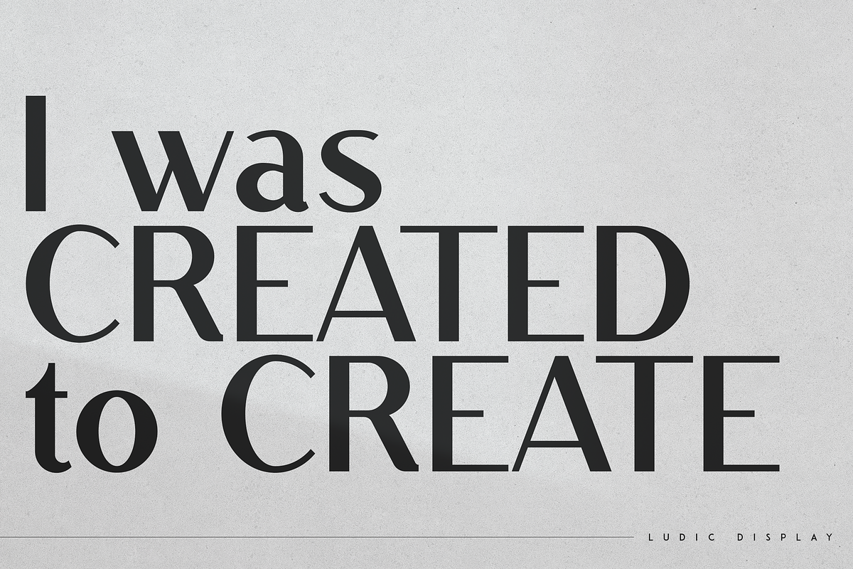 Ludic - Display Vintage Font, a Font by Only Fonts (Photo 4 of 10)