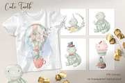 Cute Tropical animals clipart., an Animal Illustration by Yuliya Art (Thumbnail 27 of 33)