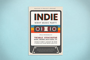 Indie Music Flyer, a Flyer Template by Graphr (Thumbnail 1 of 3)