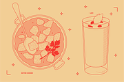 Indian Food Vector Illustrations, a Food Illustration by TheFoodAtlas (Thumbnail 12 of 15)