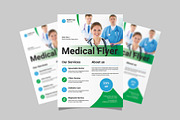 Corporate Medical Flyer Template, a Flyer Template by E-Type (Thumbnail 2 of 3)