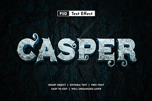 Set Of Horror Text Effect Vol 1