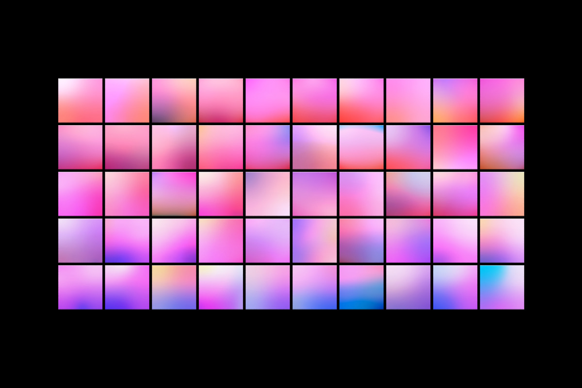 Aura – 100 Gradient Backgrounds, a Texture Graphic by MarkSupply (Photo 5 of 5)