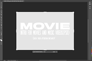 Movie Titles / Credits - Intro (PSD), a Design Template by Retouchlab (Thumbnail 4 of 6)