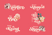 True Rose - Decorative Retro Serif, a Serif Font by creativemedialab (Thumbnail 8 of 12)