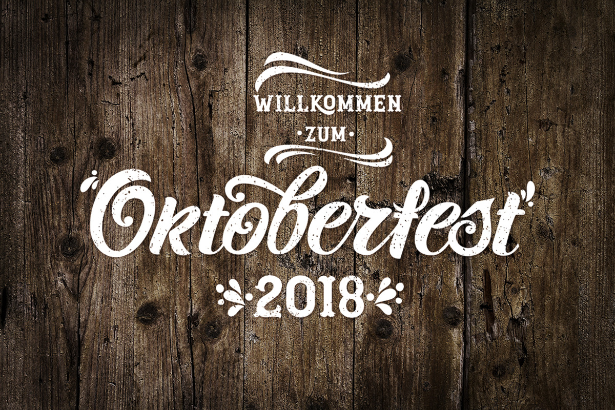 OKTOBERFEST  2018 logo, a Templates & Theme by Anna's Lettering (Photo 1 of 4)