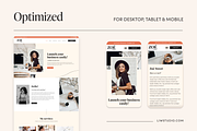 Feminine WordPress Theme Elementor, a WordPress Template by Liw studio (Thumbnail 7 of 8)