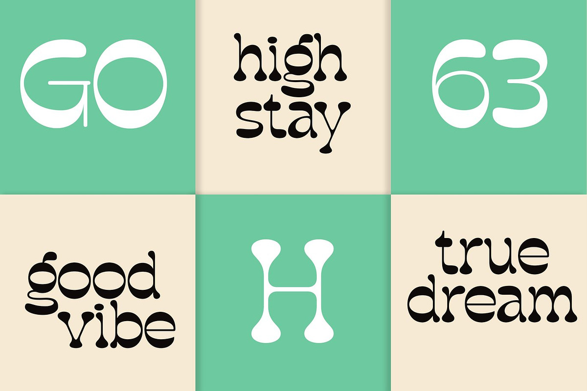 Brack - Modern Decorative Font, a Sans Serif Font by Luna Shop (Photo 4 of 5)