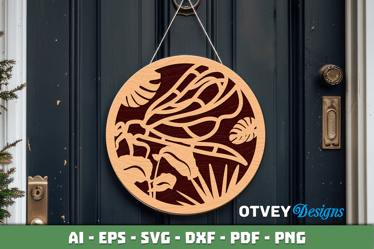 Dragon Fly Ornament wall Decor, an Object Graphic by OTVEY DESIGN (Photo 11 of 13)