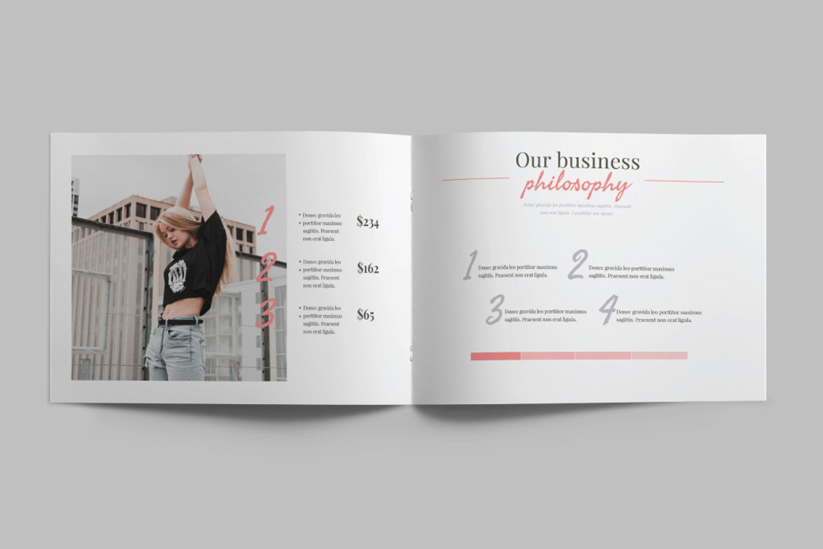 FASHION DESIGN - A5 Brochure, a Brochure Template by Shafura (Photo 9 of 15)
