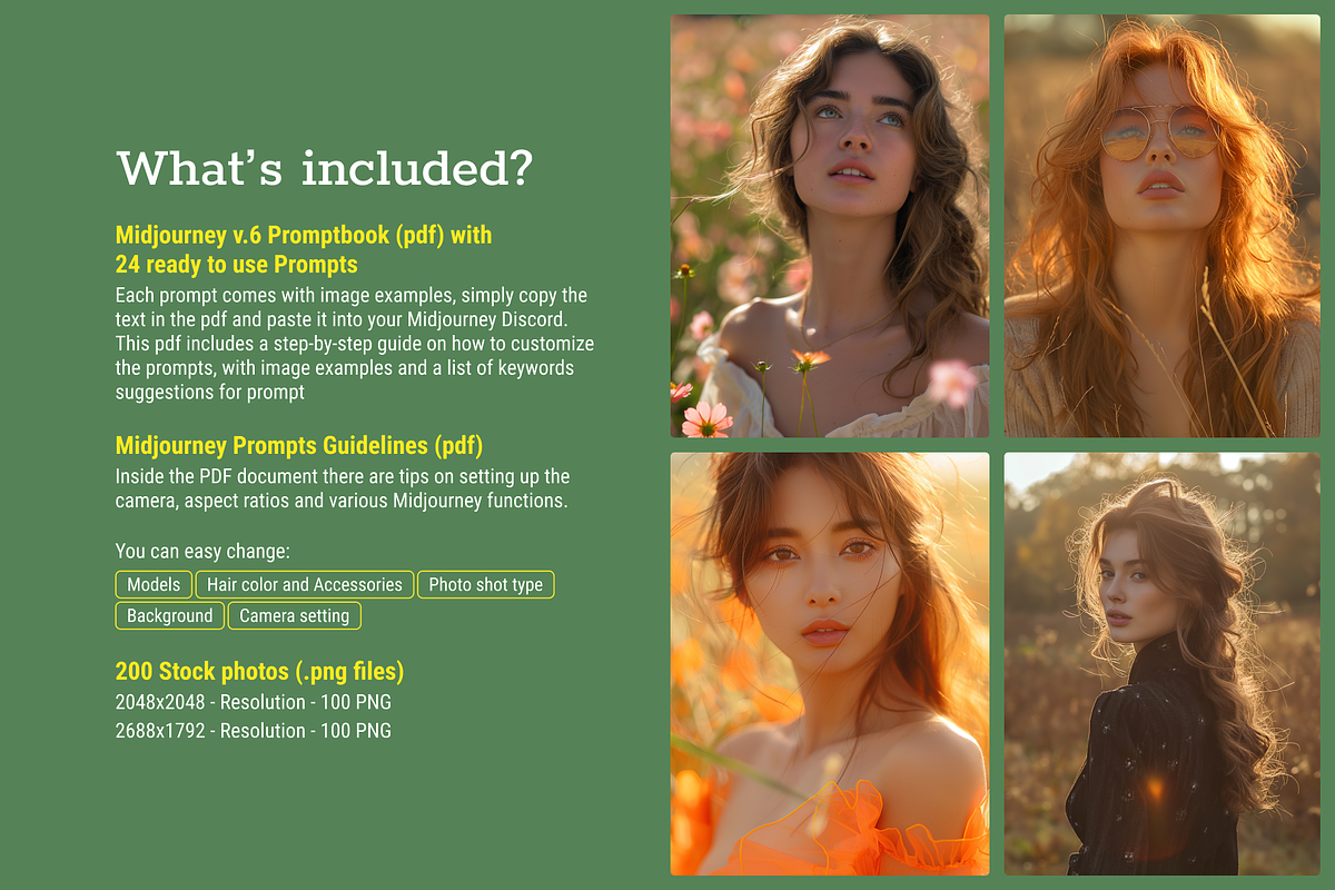 Summer Nature Midjourney Promptbook, a Beauty & Fashion Photo by Digital Blood (Photo 12 of 14)