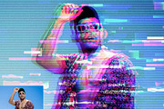 Retro Anaglyph 3D FX Ps Action, an Action Add-On by Studio Retouch (Thumbnail 2 of 16)