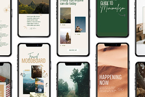 Eco Aesthetic Social Templates