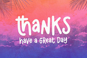 California Vibes - Playful Font, a Handwritten Font by Alpaprana (Thumbnail 9 of 9)
