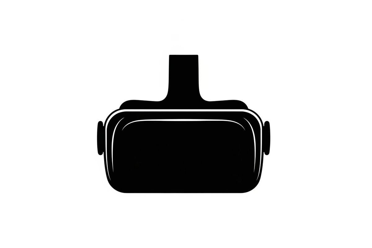 50 VR Goggles Headset Silhouette, an Illustration by yasushie (Photo 28 of 51)