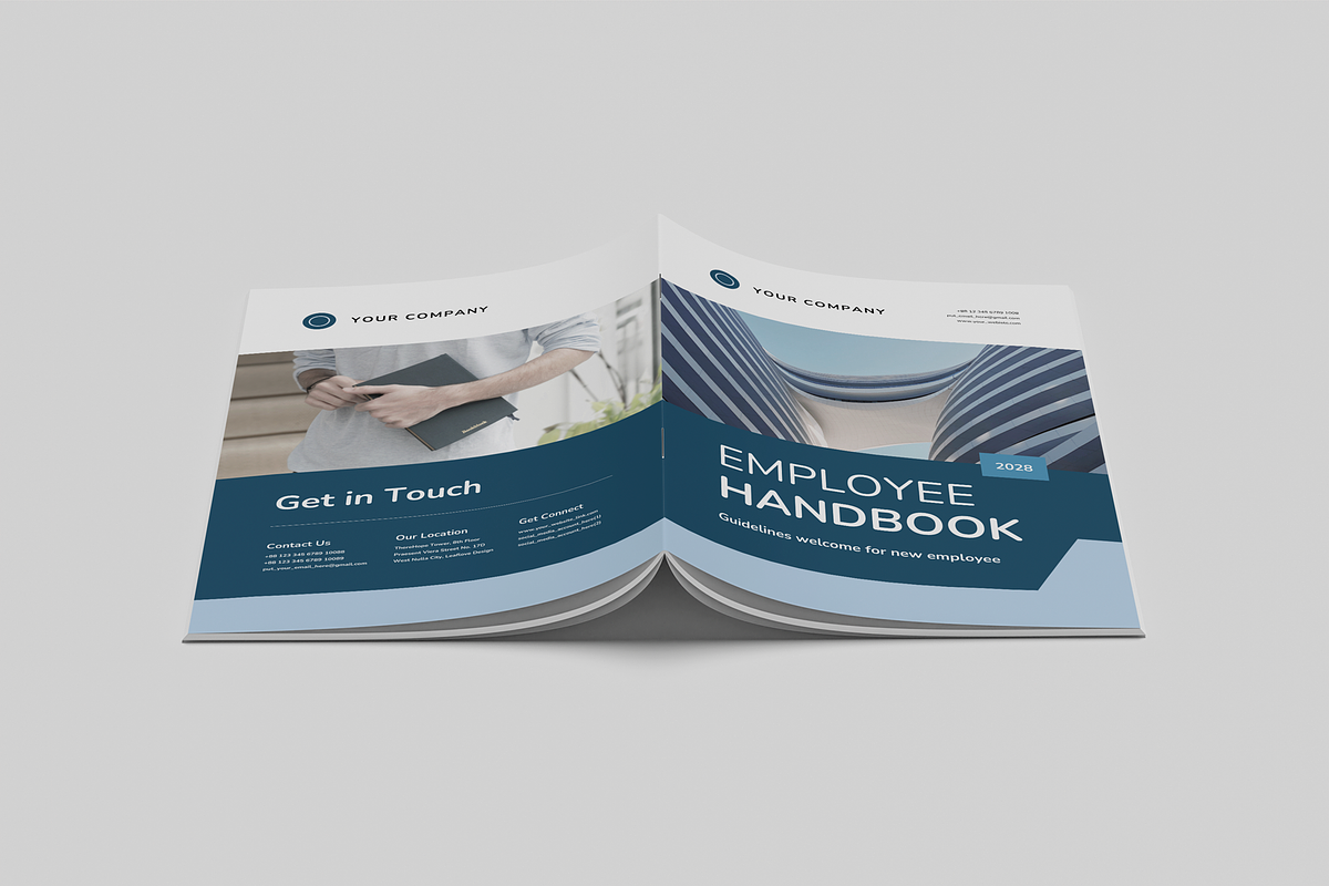 HR Employee Handbook, a Brochure Template by Leaflove (Photo 9 of 10)