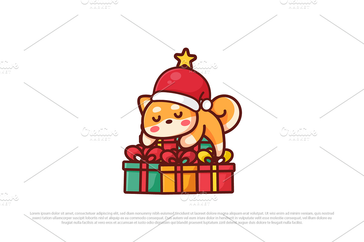 Set Shiba Christmas, an Illustration by Jaysx1 (Photo 6 of 7)