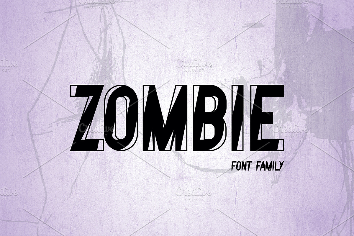 Zombie Font, a Font by Mymlan Shop (Photo 1 of 11)