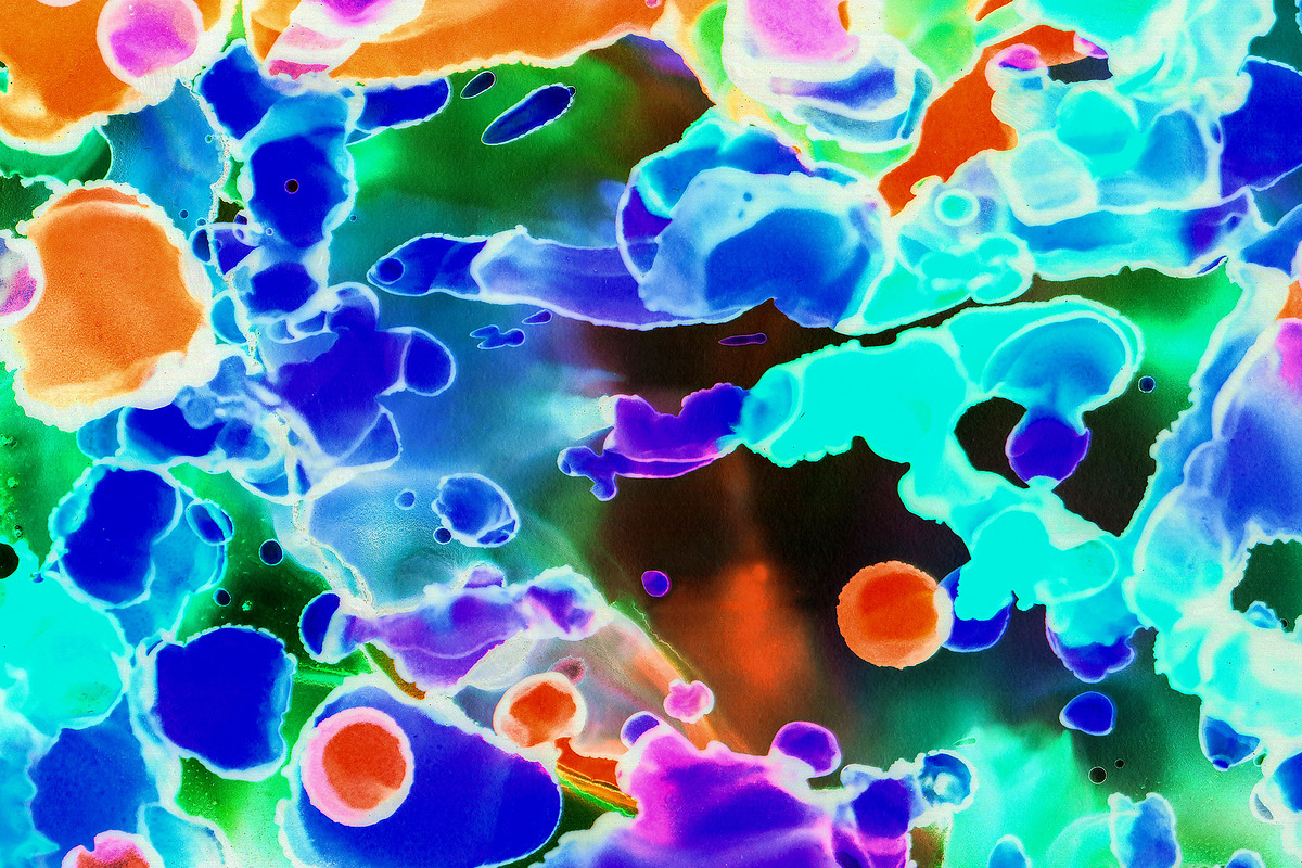Inked: Abstract Ink Textures, a Texture Graphic by Chroma Supply